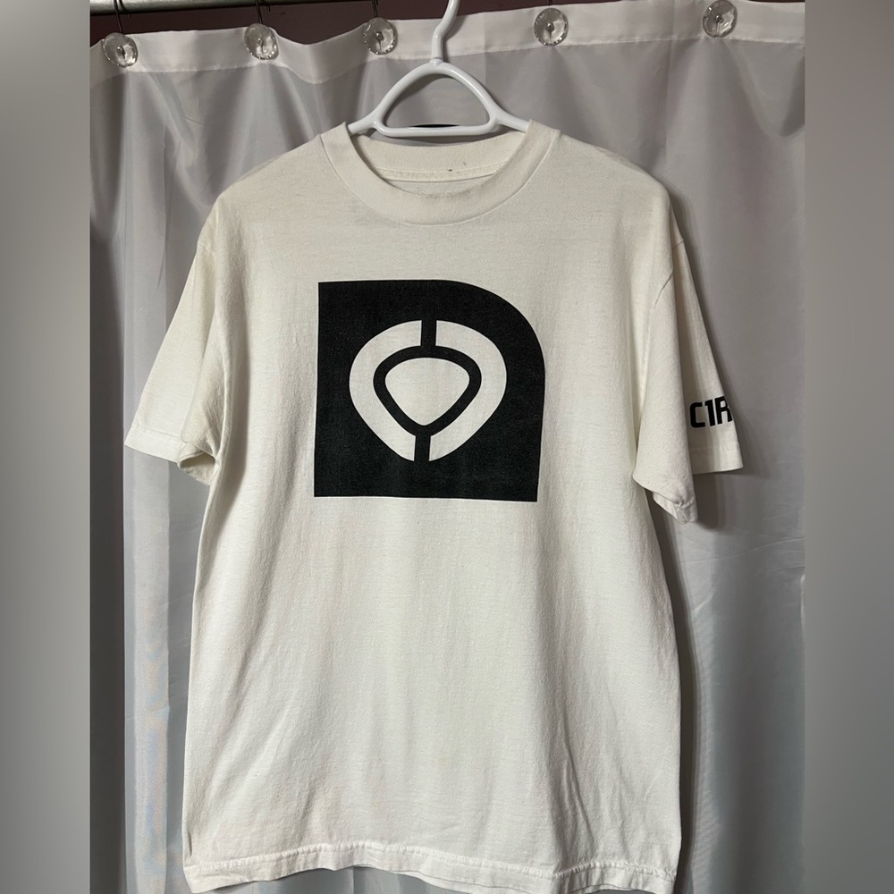 Y2K vintage White Circa Graphic T-Shirt for Men. Size M. Only noted wear is neck